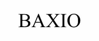 BAXIO trademark