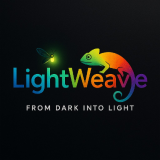 LIGHTWEAVE FROM DARK INTO LIGHT trademark