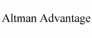 ALTMAN ADVANTAGE trademark