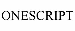 ONESCRIPT