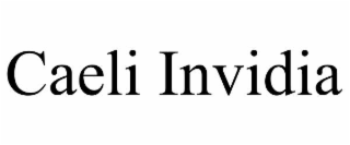 CAELI INVIDIA trademark