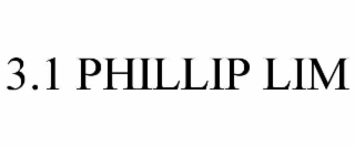 3.1 PHILLIP LIM