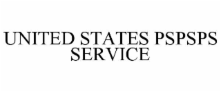 UNITED STATES PSPSPS SERVICE trademark