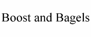 BOOST AND BAGELS