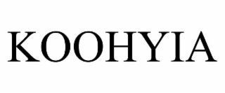 KOOHYIA trademark