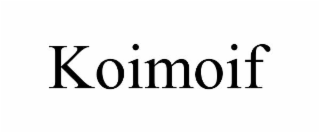 KOIMOIF trademark