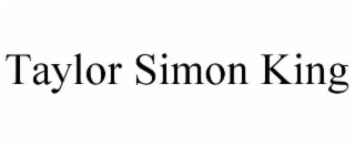 TAYLOR SIMON KING