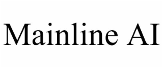 MAINLINE AI trademark
