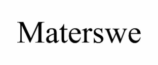 MATERSWE