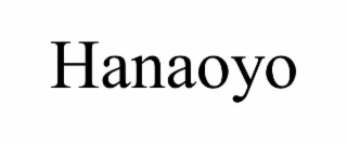 HANAOYO trademark