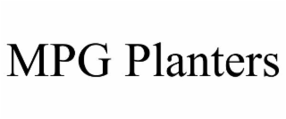 MPG PLANTERS trademark