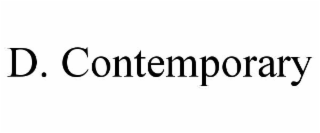 D. CONTEMPORARY