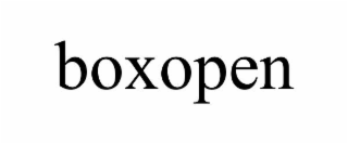 BOXOPEN