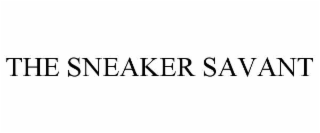 THE SNEAKER SAVANT