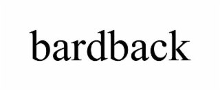 BARDBACK