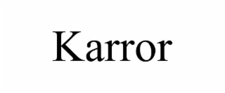 KARROR