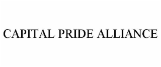 CAPITAL PRIDE ALLIANCE