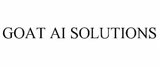 GOAT AI SOLUTIONS