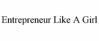 ENTREPRENEUR LIKE A GIRL