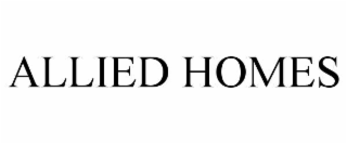 ALLIED HOMES