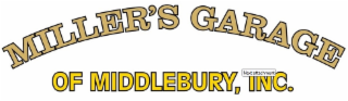 MILLER'S GARAGE OF MIDDLEBURY, INC.