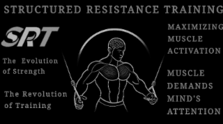 STRUCTURED RESISTANCE TRAINING SRT THE EVOLUTION OF STRENGTH THE REVOLUTION OF TRAINING MAXIMIZING MUSCLE ACTIVATION MUSCLE DEMANDS MIND'S ATTENTION