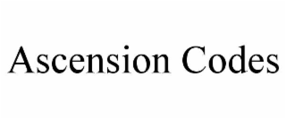 ASCENSION CODES