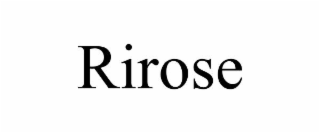 RIROSE trademark