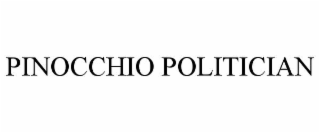 PINOCCHIO POLITICIAN