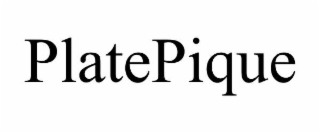 PLATEPIQUE