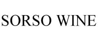 SORSO WINE