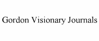 GORDON VISIONARY JOURNALS