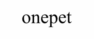 ONEPET