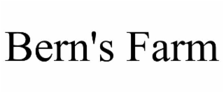 BERN'S FARM