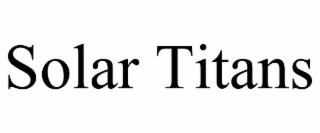 SOLAR TITANS