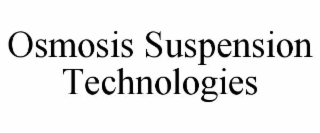 OSMOSIS SUSPENSION TECHNOLOGIES