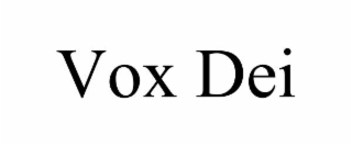 VOX DEI