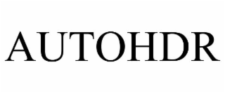 AUTOHDR