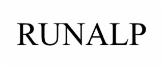 RUNALP trademark