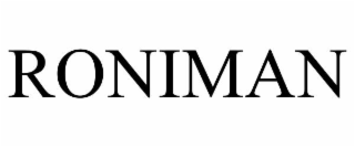 RONIMAN trademark
