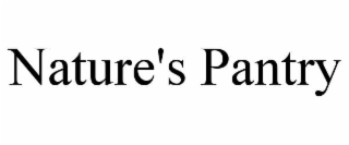 NATURE'S PANTRY