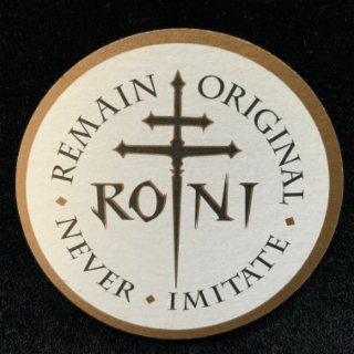 "RONI" AND "REMAIN ORIGINAL NEVER IMITATE" trademark