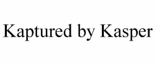 KAPTURED BY KASPER trademark