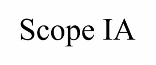 SCOPE IA