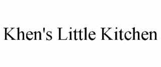 KHEN'S LITTLE KITCHEN