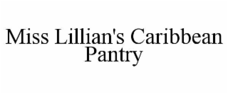 MISS LILLIAN'S CARIBBEAN PANTRY