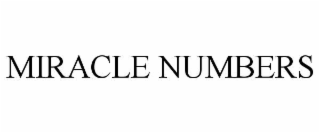 MIRACLE NUMBERS