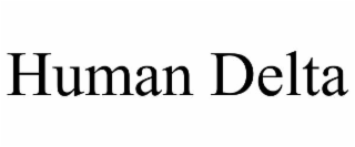 HUMAN DELTA