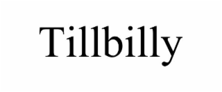 TILLBILLY
