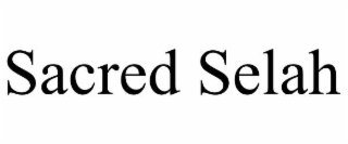 SACRED SELAH